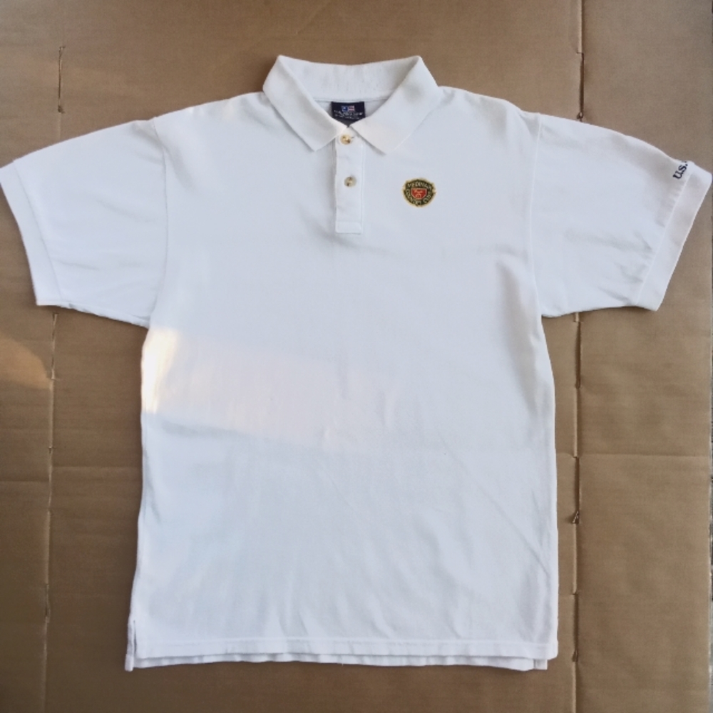 White Polo US Kids Golf 100% Cotton "I Am The Future" Medinah Country Club Shirt